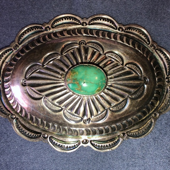 1933-4 Old Pawn Navajo Silver & Turquoise Conchos